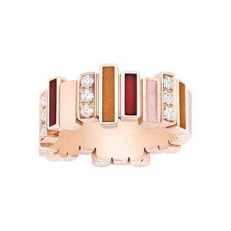 GEM DIOR Ring Rose Gold and Diamonds 